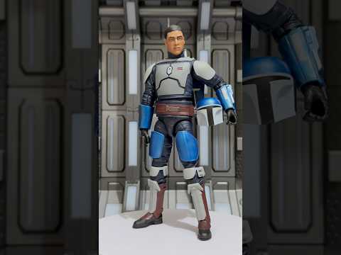 Star Wars The Black Series Mandalorian Fleet Commander 6-Inch Action Figure #starwars #hasbro