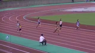 20161010静岡中部陸協記録会女子200m4組