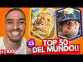 TOP 50 DEL MUNDO EN CLASH ROYALE!!! +3100 Top Rankeds Gameplay!! ❤️‍🔥​💀​😈​
