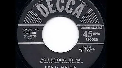1952 Grady Martin - You Belong To Me (Cecil Bailey...