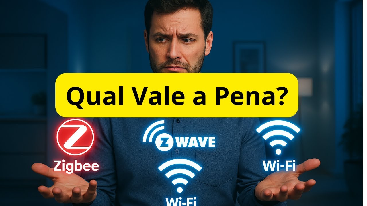 ZIGBEE, Z WAVE ou WI FI  Descubra Qual Protocolo é o Melhor para Sua Casa Inteligente ‐ Feito com o