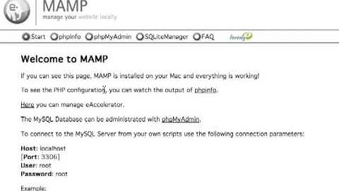 How to install a localhost on your Mac using MAMP