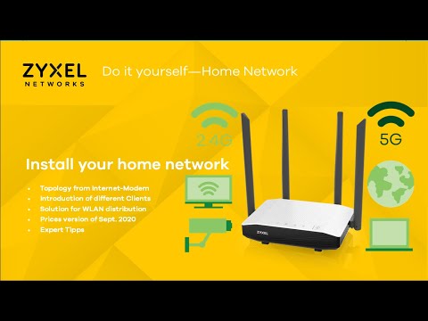 Zyxel shows Network - Home Network DIY [EN]