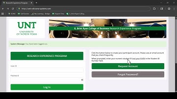 Research Experience Program - SONA Tour