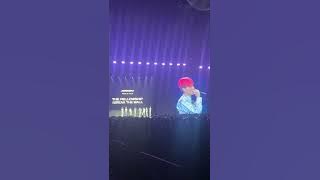 Wooyoung sings 'Etham - 12:45' @ ATEEZ Break the Wall tour in Newark