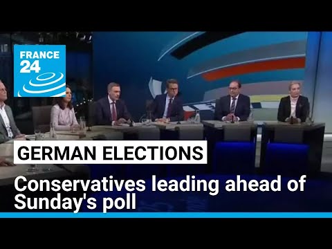 Conservative candidate Merz leads Germany's turbulent election race • FRANCE 24 English