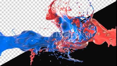 Liquid Collision | Motion Graphics - Envato elements
