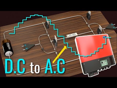Video: Konverter DC ke AC disebut?