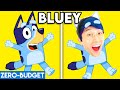 Bluey with zero budget bluey animation funny parody by lankybox