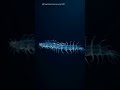 This jelly is a 5-foot glowing ribbon that undulates through water 🔮 #VenusGirdle #RibbonJelly #AI