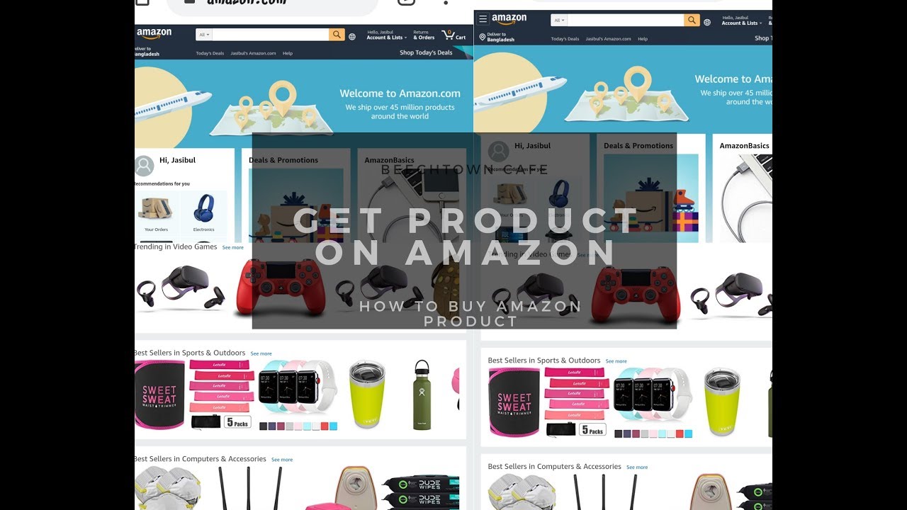 how to buy amazon product from Bangladesh YouTube