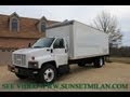 HD VIDEO 2005 GMC C7500 24FT BOX TRUCK FOR SALE SEE WWW SUNSETMILAN COM