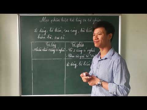 Video (ÔN THI VÀO LỚP 6) Mẹo phân biệt từ láy và từ ghép -... - youtube