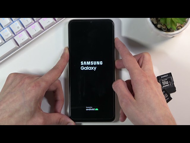 How to Hard Reset SAMSUNG Galaxy A22 - Bypass Screen Lock / Wipe Data by Recovery Mode class=