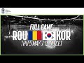Full Game | Romania vs. Korea | 2022 IIHF Ice Hockey World Championship | Division I Group A