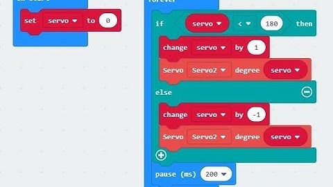ELF Shield for micro:bit - Control Servo Motor