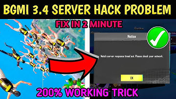 BGMI SERVER HACKER PROBLEM FIX || SERVER FREEZE PROBLEM FIC 100% WORKING || HOW TO FIX BGMI SERVER