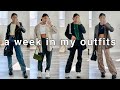a week of my outfits #1 | fall outfits 2021🍂
