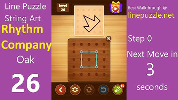 Line Puzzle String Art Walkthrough Solution Oak 26