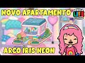 Toca Life World | NOVO APARTAMENTO ARCO ÍRIS NEON