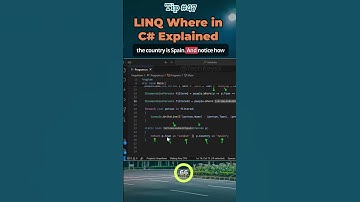 LINQ Where in C# Explained Tip #47 #coding