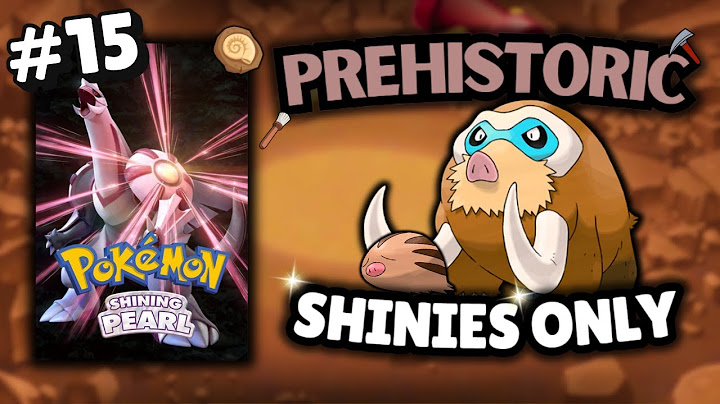 Masuda hunting for a SHINY Swinub! | Pokemon BDSP but I can only use Prehistoric SHINIES stream #15