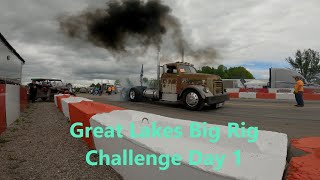 Great Lakes Big Rig Challenge 2022 - Day 1 Test & Tune behind the scenes with The Crusty Fat Cab