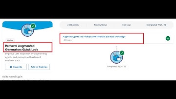 Retrieval Augmented Generation: Quick Look | Salesforce Trailhead