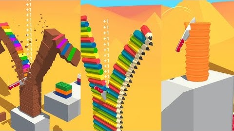 Slice It All 🗡🔪 Game | Level 66 & 68 Satisfying Gameplay Walkthrough #asmr #sliceitall #asmrslicing