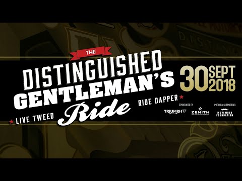 DGR 2018 Jakarta - The Distinguished Gentleman's Ride