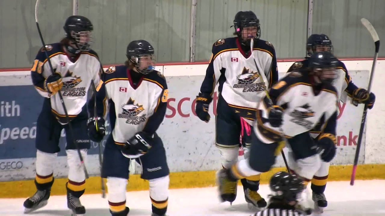 Burlington Eagles vs Ancaster Avalanche Hockey Highlights YouTube