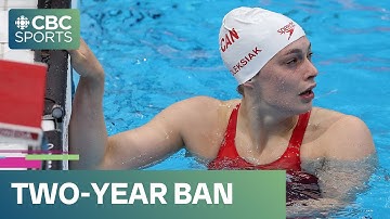 Olympic swimming medalist Penny Oleksiak banned from competition until 2027 | #CBCSports