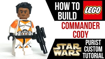 HOW TO Build LEGO COMMANDER CODY from STAR WARS
