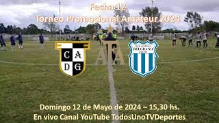 Defensores de Glew vs. Belgrano de Zárate  - Fecha 11 - Promocional  Amateur EN VIVO