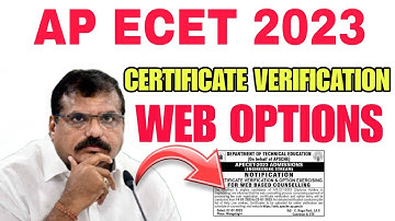 Ap ECET Web options & Councelling Official dates Notification 🥳 || Ap Ecet Latest Update👍