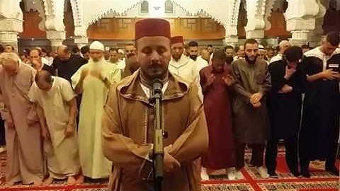 القارئ محمد حسوة الليلة الثالثة من رمضان 1438 من مسجد محمد السادس بفرنسا