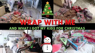 CHRiSTMAS MOTiVATiON WRAP WiTH ME & WHAT i GOT MY KiDS FOR CHRiSTMAS 2022