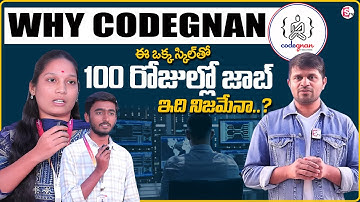 Why Codegnan | Students Feedback About Job Placements and Institute | The Best Coding Institute | MW