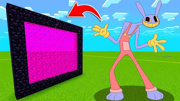 How To Make A Portal To The JAX AMAZING DIGITAL CIRCUS EPISODE 2 Dimension In Minecraft