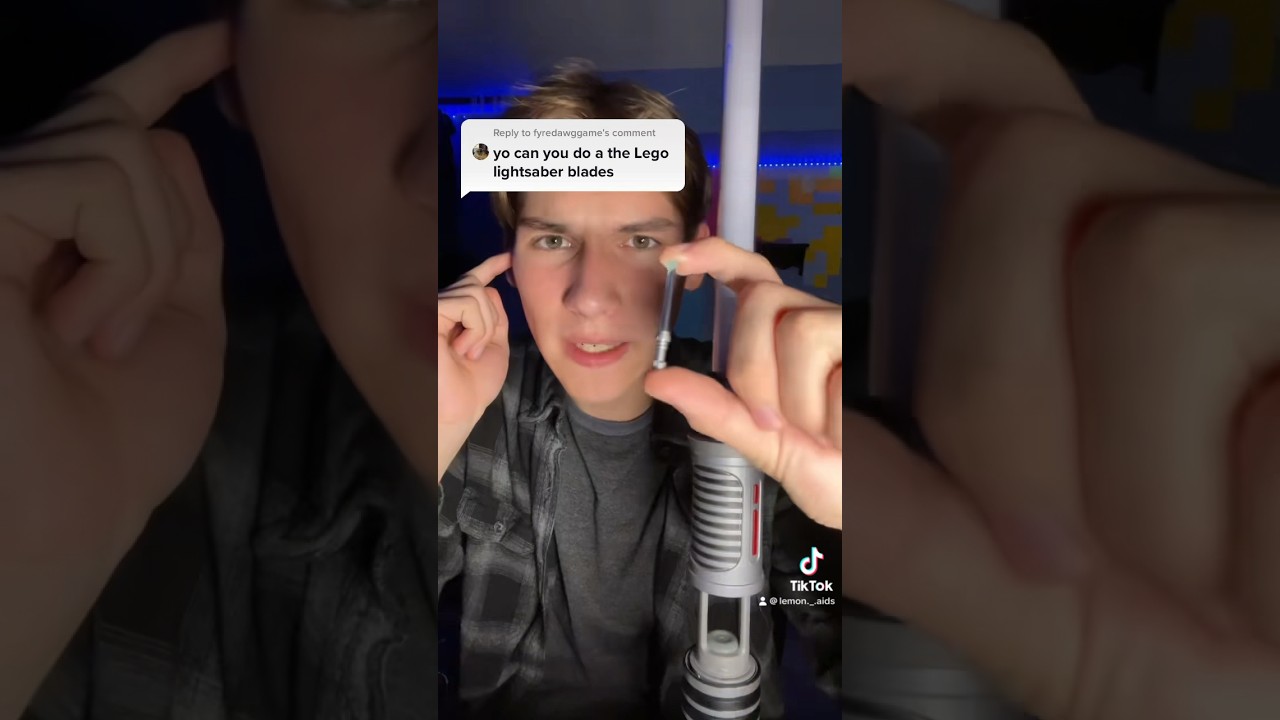 Lego Lightsaber In Galaxy’s Edge Lightsaber