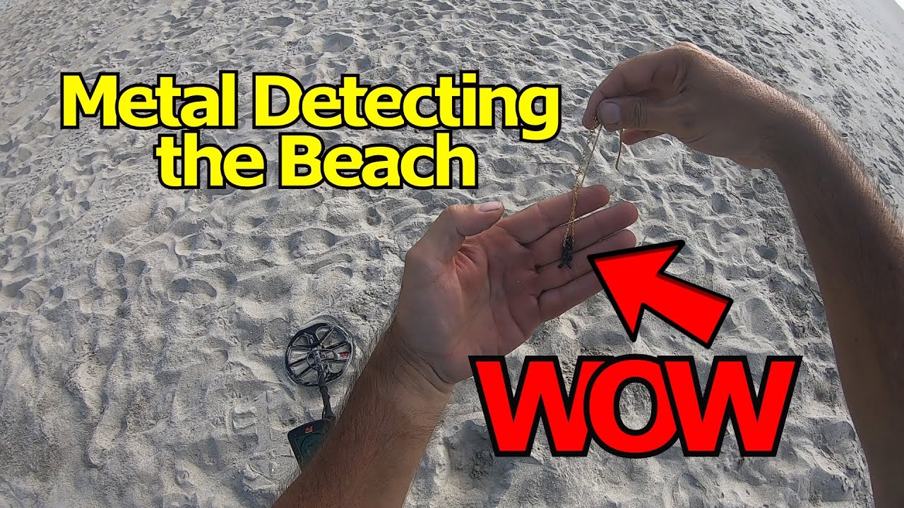 What did I find Metal Detecting the Beach YouTube