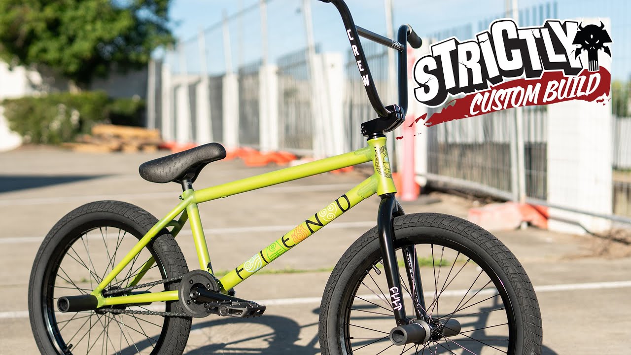 Fiend Raekes Custom Build / Strictly BMX Customs - YouTube