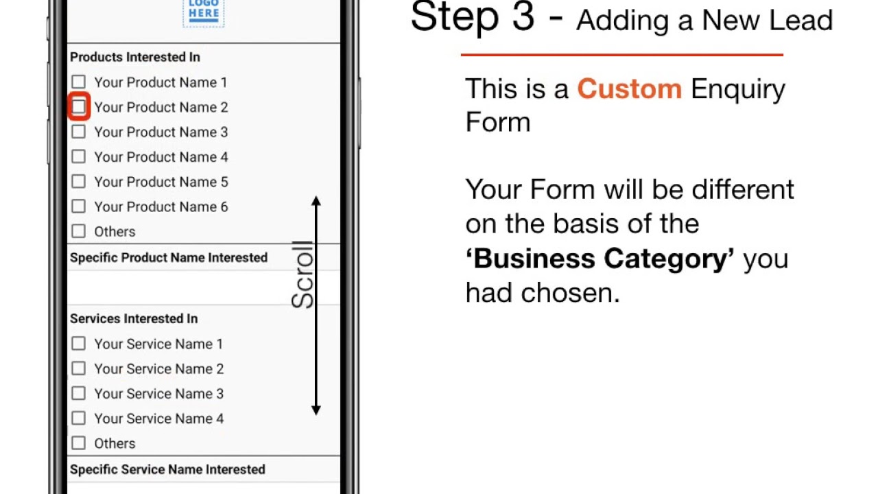 Adding a New Lead in LeadCon
