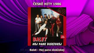 České hity 1986 - Populární české písničky 1986