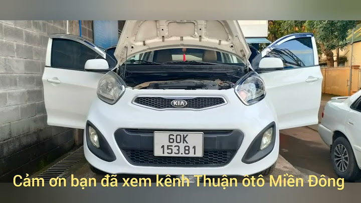 Số máy xe Kia Morning 2010 nằm ở đâu