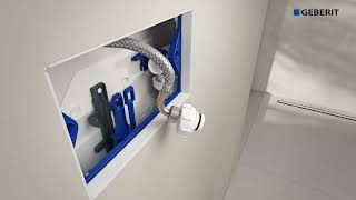 Geberit Concealed Cistern Sigma 8cm Final Phase Installation - xTWOstore