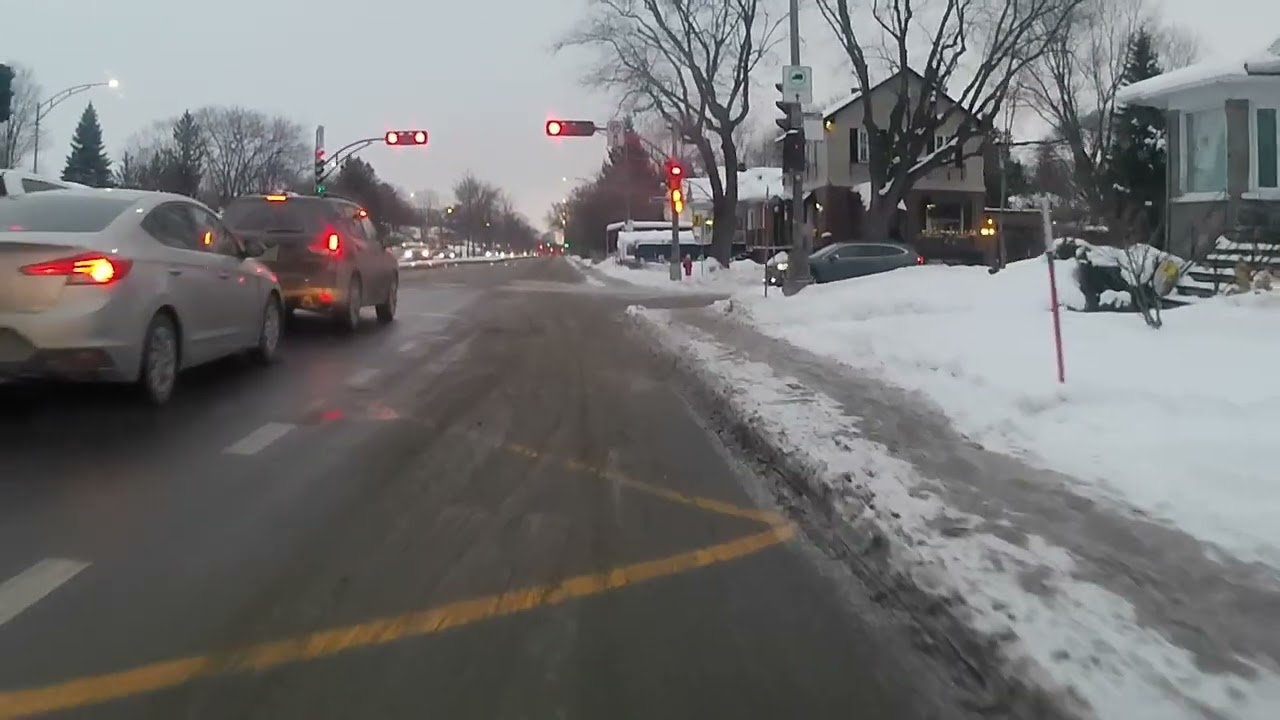 Winter Cycling in Québec: Campus Ride & Snow Challenges