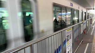 大阪モノレール3000系3151F 阪大病院前駅発車