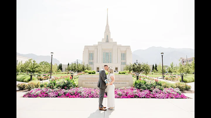 Tad and Tara Ogden Temple Sealing