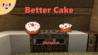 Better Cake Datapack | Cake Slices and Pick up Cakes screenshot 5